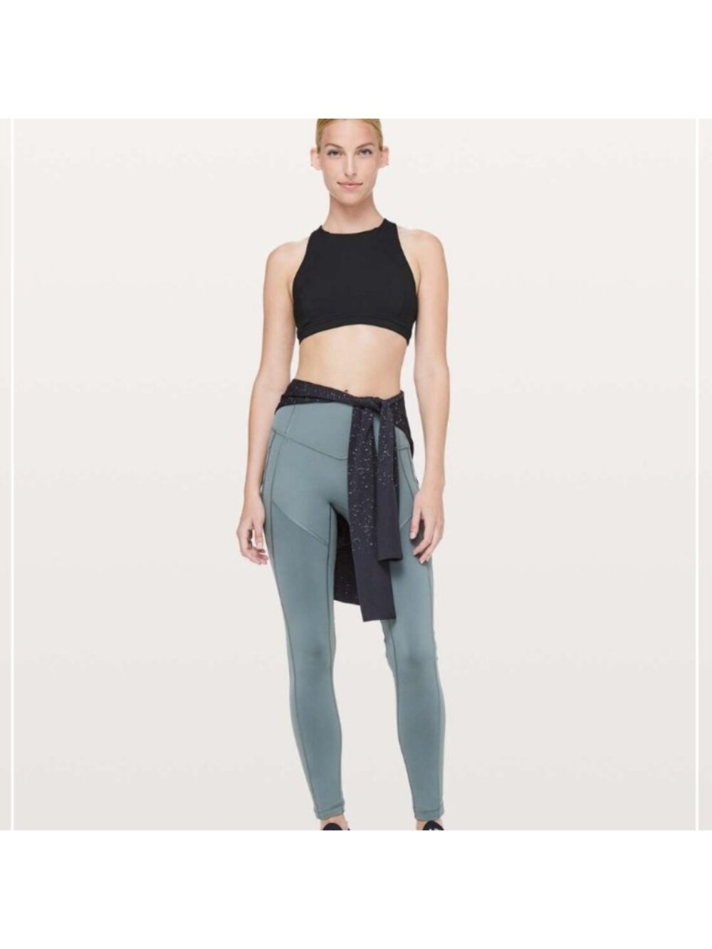 Lululemon Free To Be Serene Bra *High NeckBlack - Picture 3 of 8